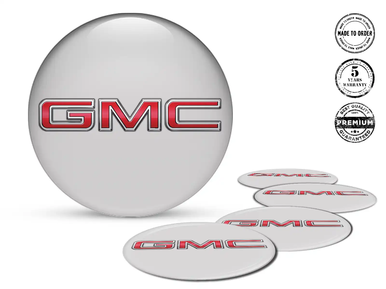 GMC Radaufkleber Edition Luxus-Silikon-Stil